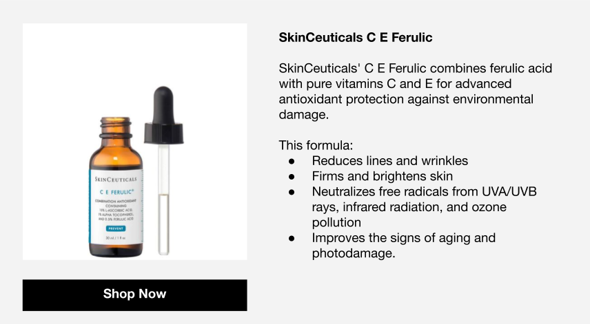 SkinCeuticals CE Ferulic product image and shop link