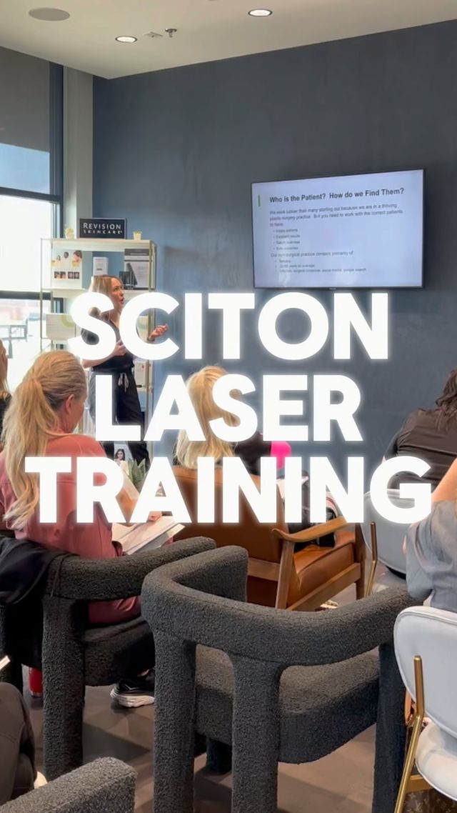 We had a great day hosting @sciton laser training! Between lectures, laser demonstrations, and lots of questions and answers we shared so much knowledge about SCITON and had such a fun time meeting all the trainees. 

Come join our next SCITON training day in September! DM us for more information. 

And stay tuned for lots of progress pictures and final results from all of our models today.
