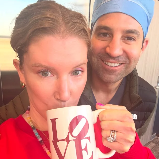 How many cups of coffee does @saracampplasticsurgerywife drink per day? It’s all love ❤️ potion 🧪 over here 💯